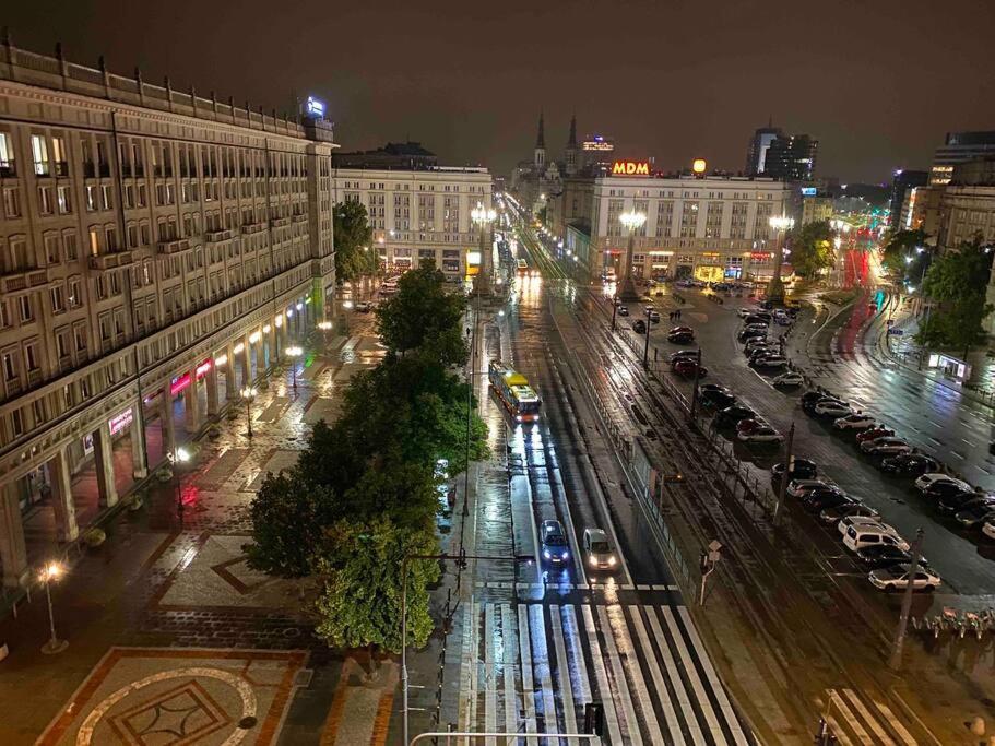 Ferienwohnung Lux Apartament W Centrum, Plac Konstytucji, Klimatyzacja, Widokowy Warschau Exterior foto